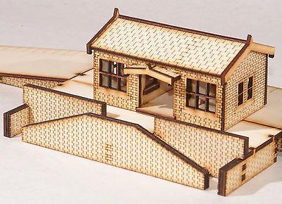 ST002 Small Station Building OO Gauge Laser Cut Kit