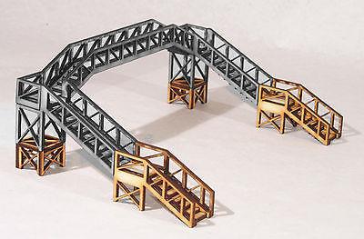 FB005 Footbridge Height Extension OO Gauge Model Laser Cut Kit