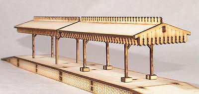 PC001 Platform Canopy Twin pack OO Gauge Laser Cut Kit