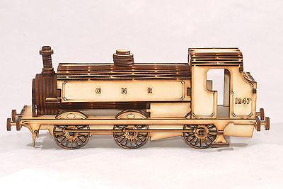 GNR 1247 Steam Train Laser Cut Model Kit