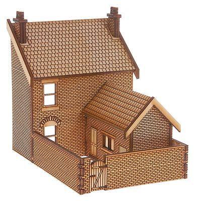 SH007 Victorian Terraced Shop Type 1 Low Relief Rear Yard OO Gauge Laser Cut Kit