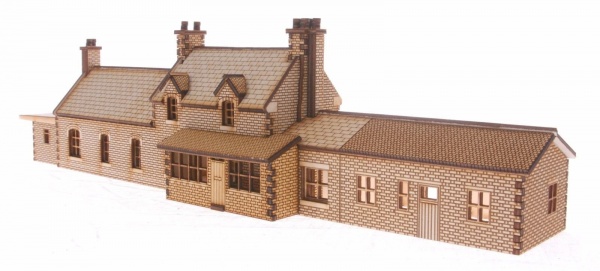 ST005 ''Hesketh'' Station Building OO Gauge Laser Cut Kit