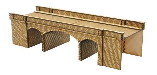 N-BR007 ''Connors Bridge'' Full Depth Road over Rail Bridge N Gauge Laser Cut Kit