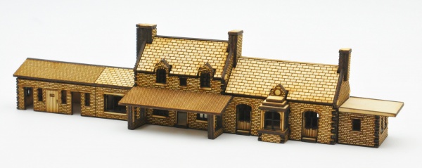 N-ST005 ''Hesketh'' Station Building N Gauge Laser Cut Kit