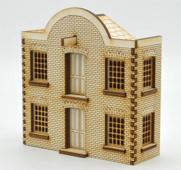 Victorian Shop Model Victorian Terraced Shop Front Laser Cut Kit