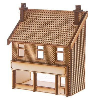 SH017 Victorian Shop Type 3 Low Relief Front Right Hand OO Gauge Laser Cut Kit